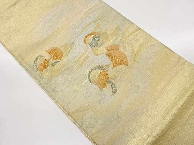 JAPANESE FUKURO OBI / WOVEN MANDARIN DUCK